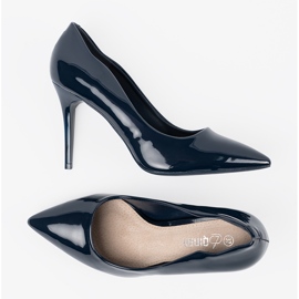 Shelvt Navy Blue vybrala čerpadla na vysoké patě 6