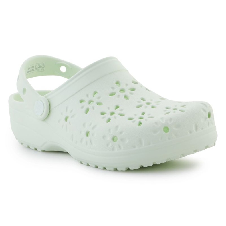 Crocs Classic Floral Cut Out Clog 210927-3YH žabky zelená 1