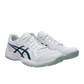 ASICS UPCURT 6 1071A104 104 Volejbalové boty bílý 1