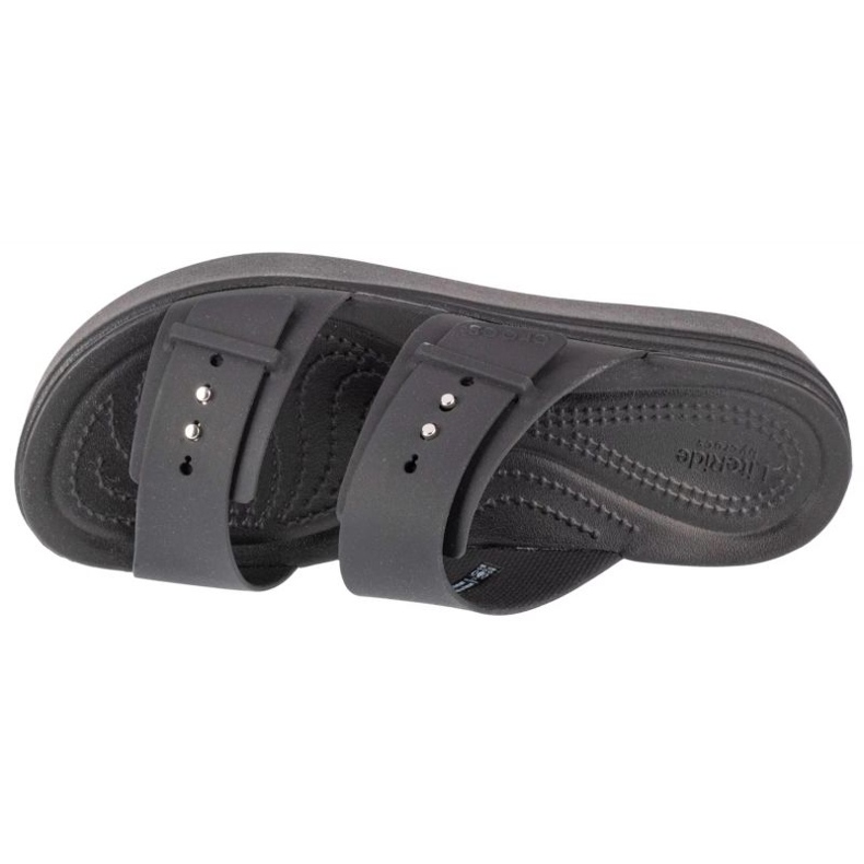 Žabky Crocs Brooklyn Low Wedge Sandal 207431-001 černý 2