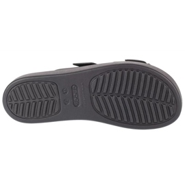 Žabky Crocs Brooklyn Low Wedge Sandal 207431-001 černý 3