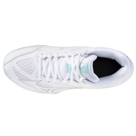 Mizuno Thunder Blade volejbalové boty s polovinou ve V1GC237540 bílý 3