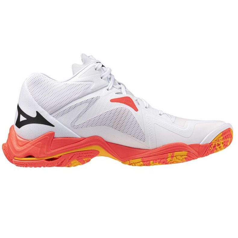 Mizuno Wave Lightning Z8 Mid V1GA240598 Volejbalové boty bílý 1