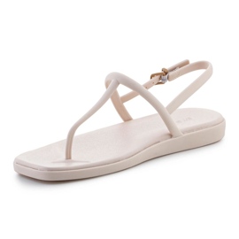 SANDALS Dámské japonské crocs Miami Thong Flip 209793-0ww def béžový 3