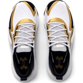 Basketball Shoes Under Armour Spawn 5 3026285 101 bílý 3