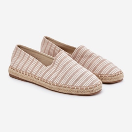 Pánské Espadrilles s béžovou cop béžový 1