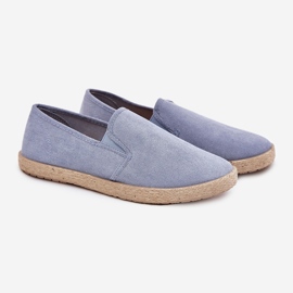 Pánské tenisky Espadrilles s ekologickou modrou modrou modrý 1 Pánské tenisky Espadrilles s ekologickou modrou modrou modrý 1