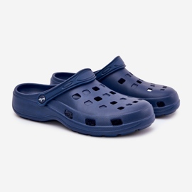 Lemigo Pánské pěnové pantofle Lemio 807 modrý 1