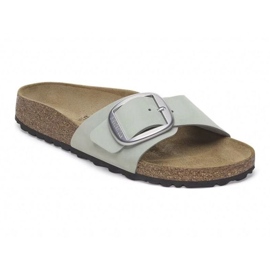 Birkenstock Madrid Big Buckle 1024097 Flip -Fops zelený 1