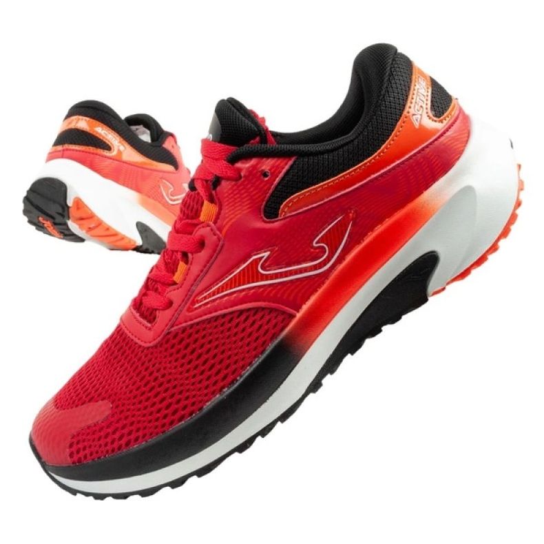 Joma Active RACTIW2506 BUNDING SOOT červený 1