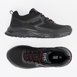 DK Sportovní bota černé pánské s červenými prvky černá 1