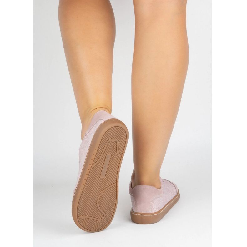 Bosé dámské kožené boty Olivier Eliza Pink Flowers růžový 1