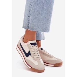 EVento Béžové dámské tenisky sportovní obuv béžový 1