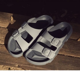 Birkenstock Flaps Mogami Terra Stealth 2-Strap 1029595 šedá 7