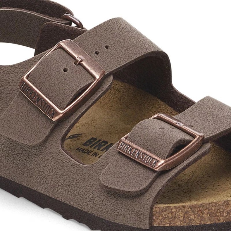 Birkenstock Milano jako sandály JR 1029375 hnědý 2 Birkenstock Milano jako sandály JR 1029375 hnědý 2