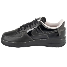 Nike Air Force 1 07 Low City Pack Parism Patent M Hv6226-001 Shoty černý 1
