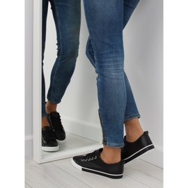 Černé dámské tenisky A88-07 Black černý 1