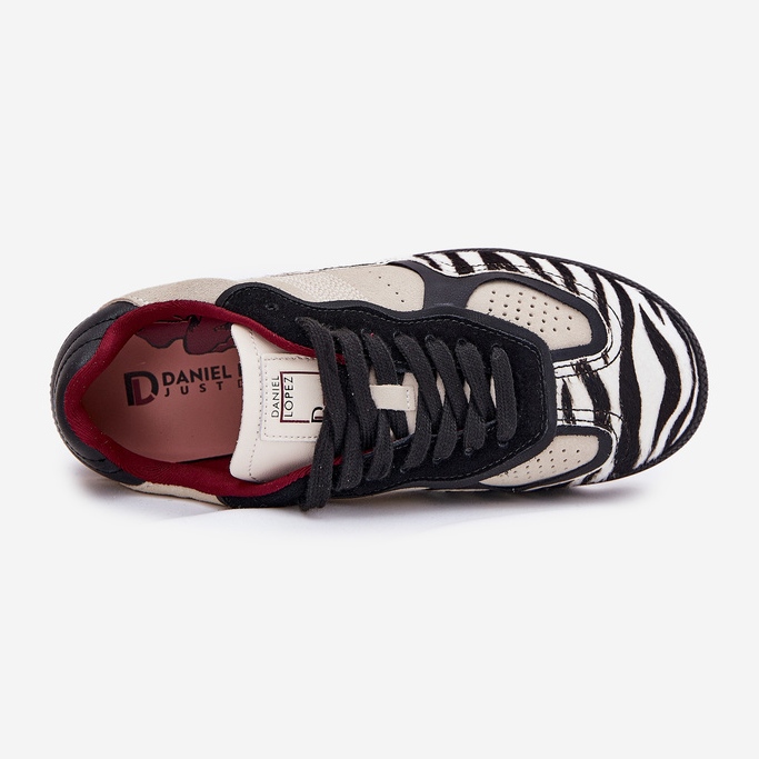Big Star Dámské tenisky Velká hvězda od Daniel Lopez SS2D4015 Zebra Beige béžový 2 Big Star Dámské tenisky Velká hvězda od Daniel Lopez SS2D4015 Zebra Beige béžový 2