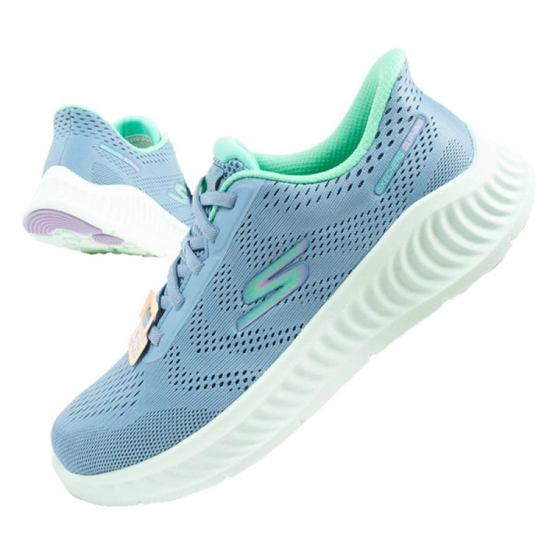 Boty Skechers Go Walk Now -khloe Slip -ins in 125643/blgr modrý 1