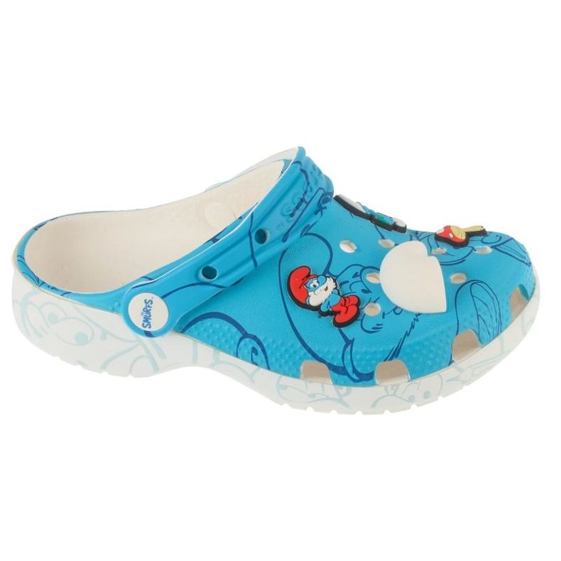 Crocs Classic Smurfs Clog Jr 210821-90H žabky modrý 1
