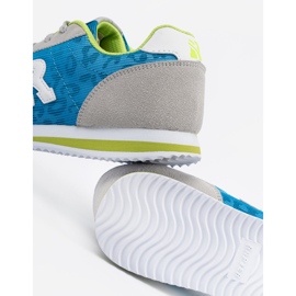 Shelvt Tenisky v odstínech modré a šedé modrý 1