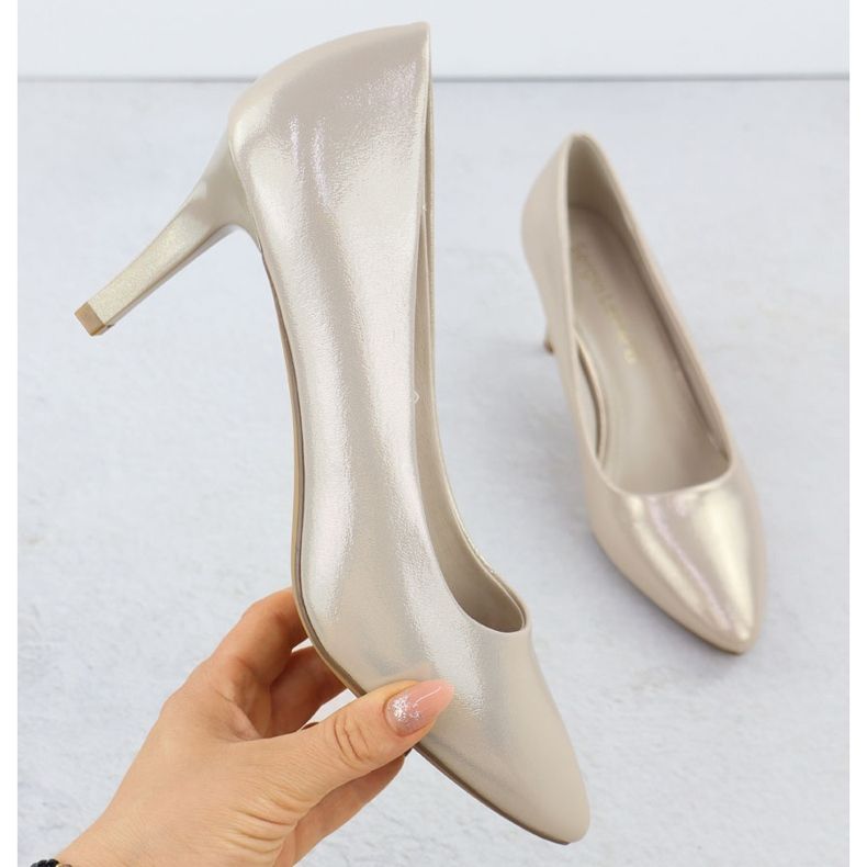 Dámské satén -Golden Sergio Leone 1336 zlatý 1