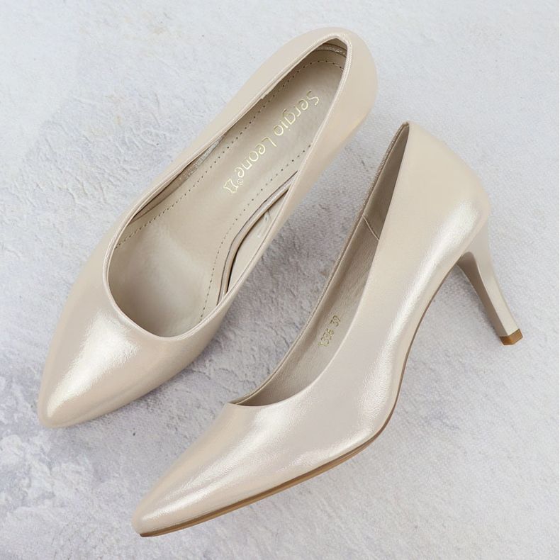 Dámské satén -Golden Sergio Leone 1336 zlatý 2