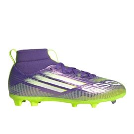 Adidas F50 Club TF Mid Jr Ji0039 Fotbalové boty fialový 1