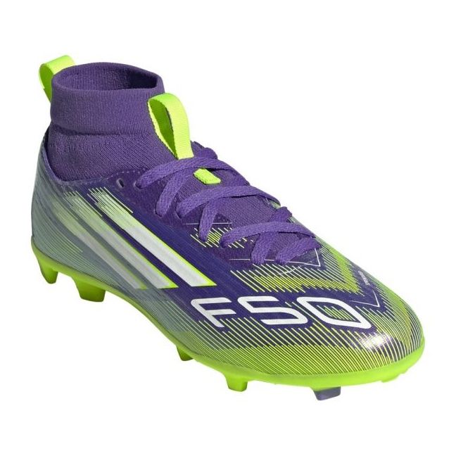 Adidas F50 League FG/Mg Mid Jr Jr Ji3547 Fotbalové boty vícebarevný 2