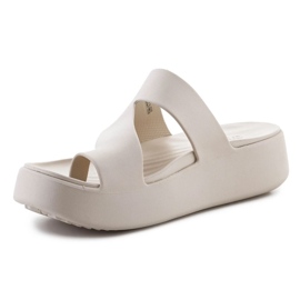 Flip-Flops Crocs Getway Platform Toe Loop 210834-0lh béžový 3
