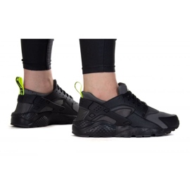 Nike Huarche Run GS DZ5632-001 Sportovní boty šedá 2