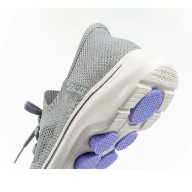 Skechers Go Walk 7-Via 125213/Gylv Shoes šedá 6 Skechers Go Walk 7-Via 125213/Gylv Shoes šedá 6
