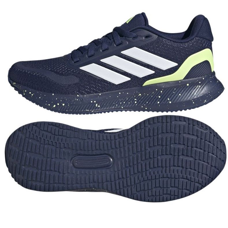 Adidas Runfalcon 5 JR JQ9781 modrý 1