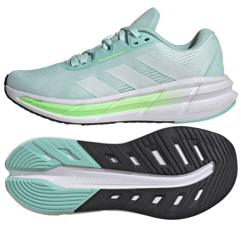 Adidas Questar 3 běžecké boty v JQ5068 zelený 1