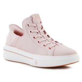 Skechers Slip-Inss: Snoop One-Og Leather in 186001-Blsh růžový 1