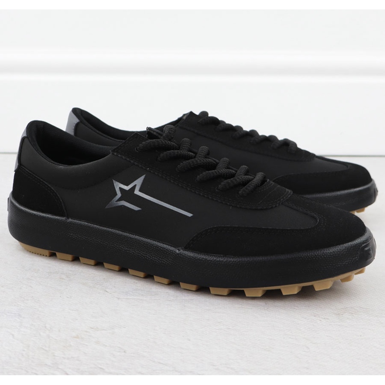 Sportovní boty Pánské černé tenisky Big Star NN174118 1 Sportovní boty Pánské černé tenisky Big Star NN174118 1