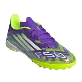 Adidas F50 League Tf Jr Ji0000 Fotbal boty fialová 1