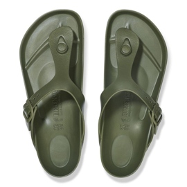 Pánské flip -flops Birkenstock Gizeh Eva 1019143 Green zelený 2