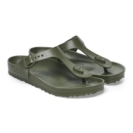 Pánské flip -flops Birkenstock Gizeh Eva 1019143 Green zelený 3