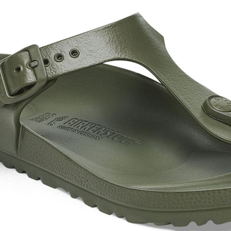 Pánské flip -flops Birkenstock Gizeh Eva 1019143 Green zelený 4