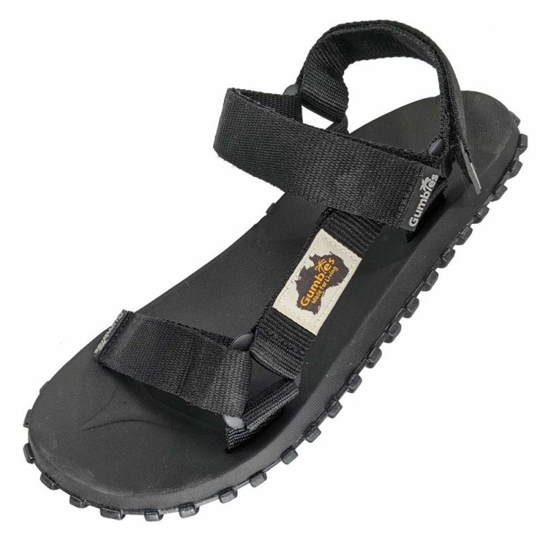 Pánské sandály Gumbies Scrambler sandál G-SC-Uni-Black černý 2