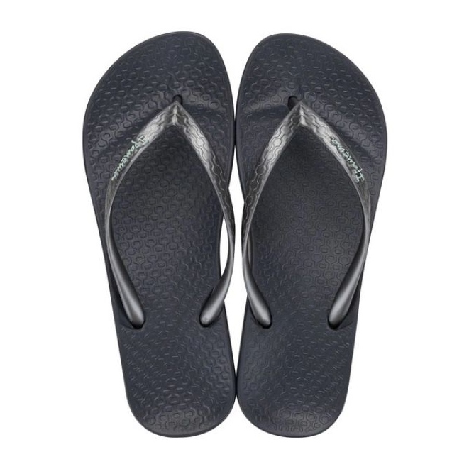 Dámské ipanema flip -flops Anatomica 81030 BB624 Black šedá 1 Dámské ipanema flip -flops Anatomica 81030 BB624 Black šedá 1