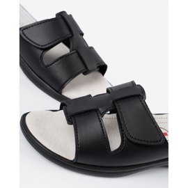 Shelvt Dámské černé klíny černý 1