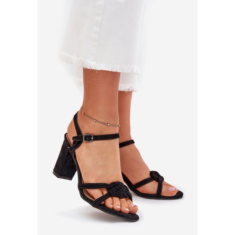 Boto Dámské sandály na příspěvku Black Mavira černá 1