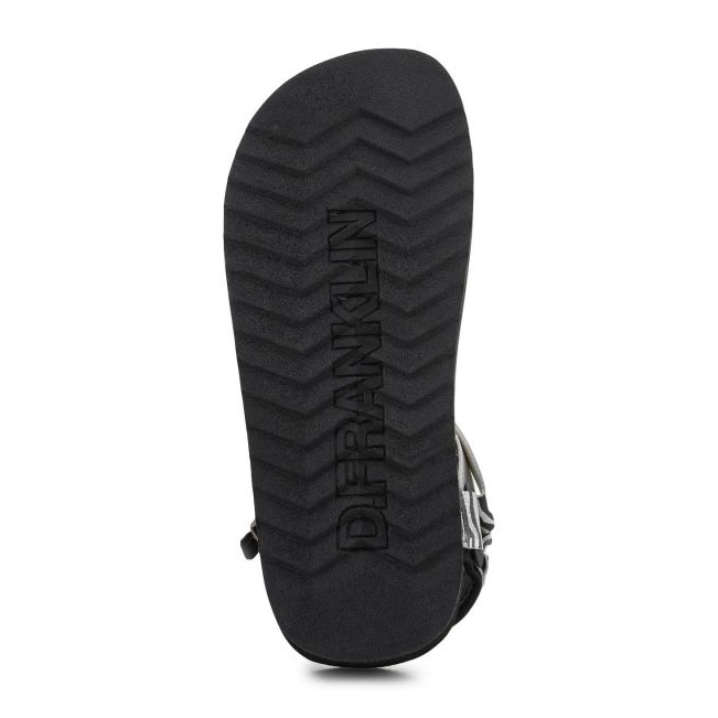 Sandály D.Franklin Forest High Strips Animal Print DFSH404002-ABLA černá 4