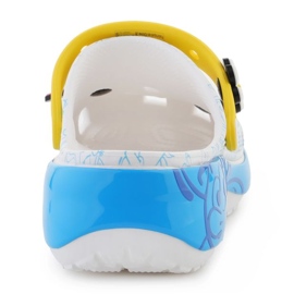 Platforma pro dámské Crocs Smurfs ucpává 210822-90H bílý 5