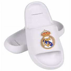 Real Madryt Real Madrid Beach Pool Flip Flops Eva Jr 2300006820B Flip -Fops bílý 2