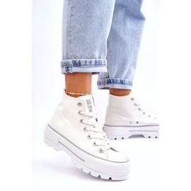 Dámské tenisky na Big Star LL274156 White Platform bílý 1