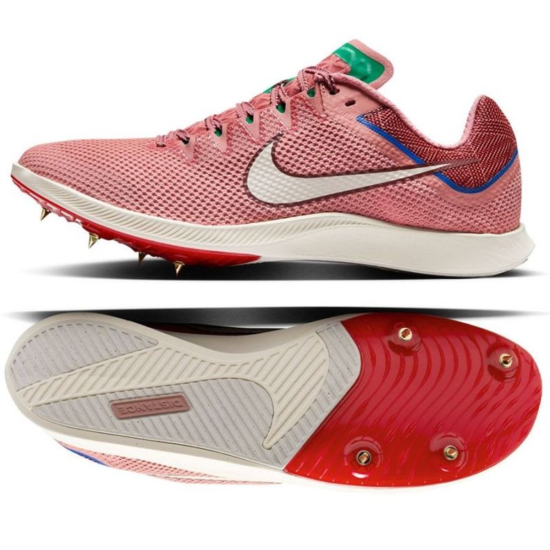 Boty, hroty nike soupeřící vzdálenost všech HQ3493-600 červený 1
