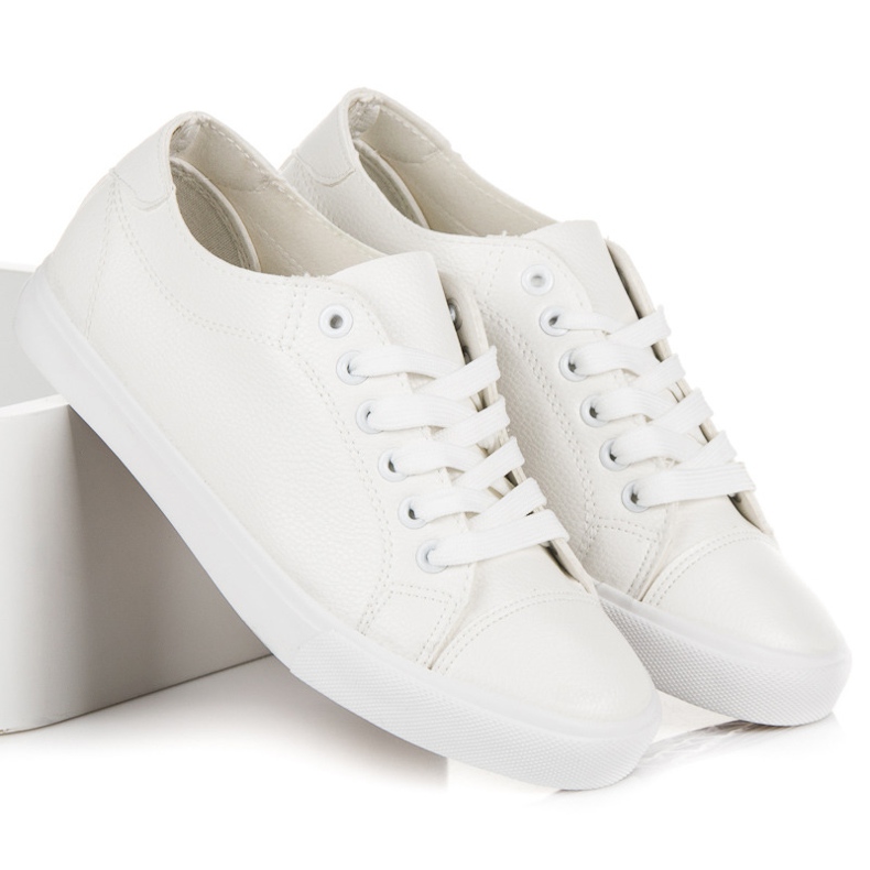 Bílé tenisky bílý 2